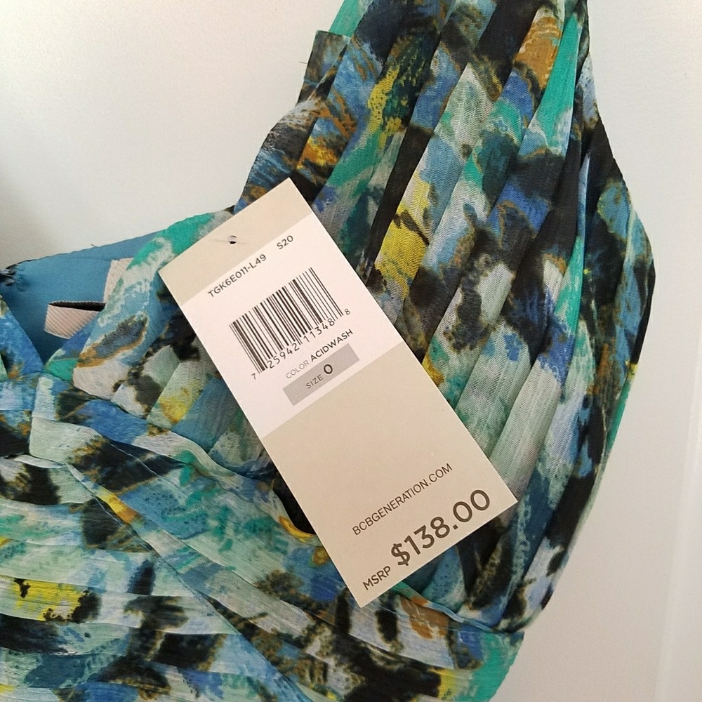 New Bcbgeneration Low Back Fully Lined Dress Sz 0 - image 2